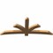 Ekena Millwork Davenport Timber Gable Bracket, Western Red Cedar, 84"W x 35"H x 3 1/2"D x 5 1/2"F, 10/12 Pitch GBW084X35X0406DAV00SWR - alternate 3